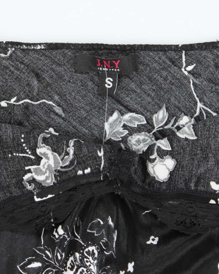 Vintage Y2k 00s J.N.Y Satin Cami - S