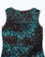 Vintage Y2k 00s Sami + Jo Velvet Top - S
