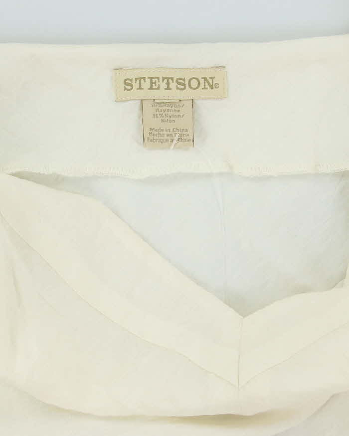 Vintage 90s 00s Stetson Crinkle Blouse - M
