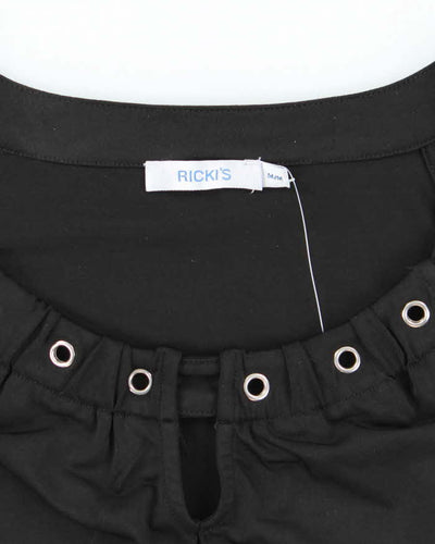Vintage Y2k 00s Ricki's Eyelet Top - M