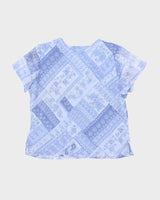 Vintage 90s New York Design Co Silk Blouse - M
