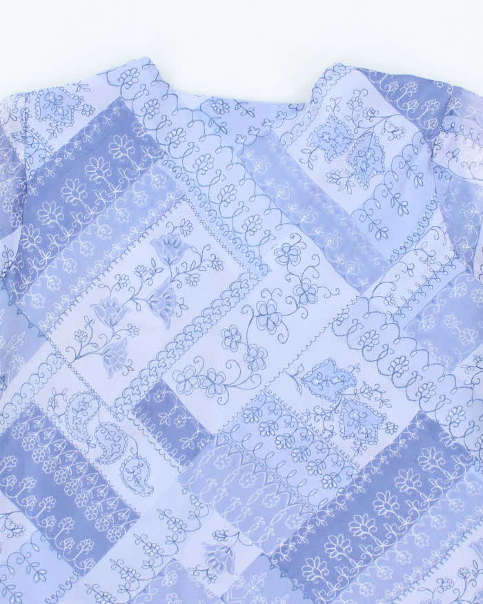 Vintage 90s New York Design Co Silk Blouse - M