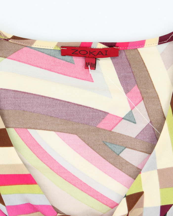 Vintage Y2k 00s Zokai Pattern Blouse - M