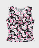 Vintage Y2k 00s Zokai Twist Top - L