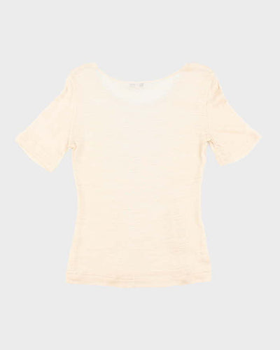 Vintage Bally Sheer Top - M
