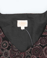 Vintage Y2k 00s Cleo Asymmetric Hem Blouse - XL