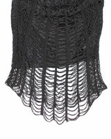 Vintage Y2k 00s Le Chateau Beaded Crochet Halter Neck Top - S