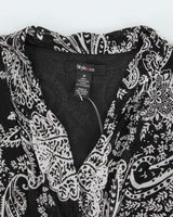 Vintage Y2k 00s Style &amp; Co Paisley Pattern Top - M