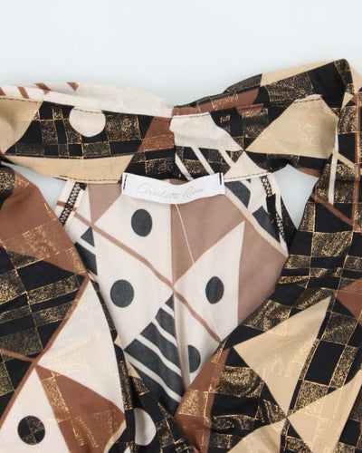 Vintage Y2k 00s Charlotte Russe Shimmery Top - M