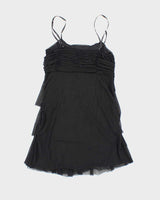 Vintage Y2k 00s Mesh Tiered Cami - S