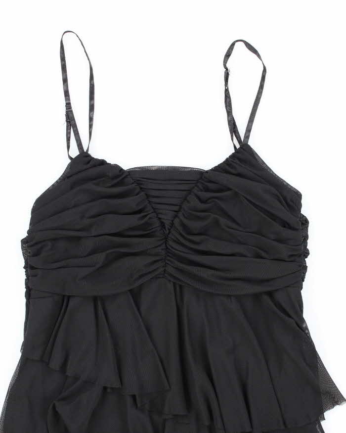 Vintage Y2k 00s Mesh Tiered Cami - S