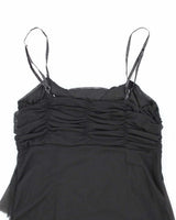Vintage Y2k 00s Mesh Tiered Cami - S