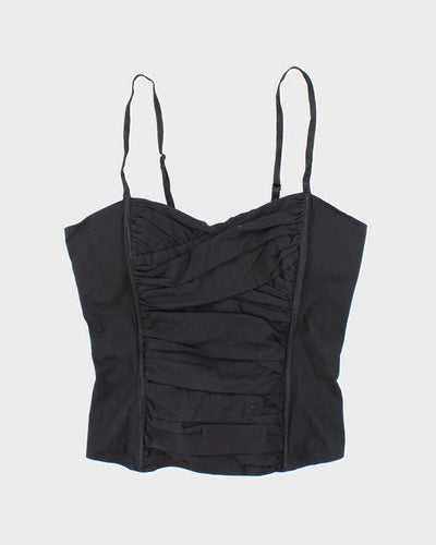 Vintage Y2k 00s Bebe Boned Cami - S