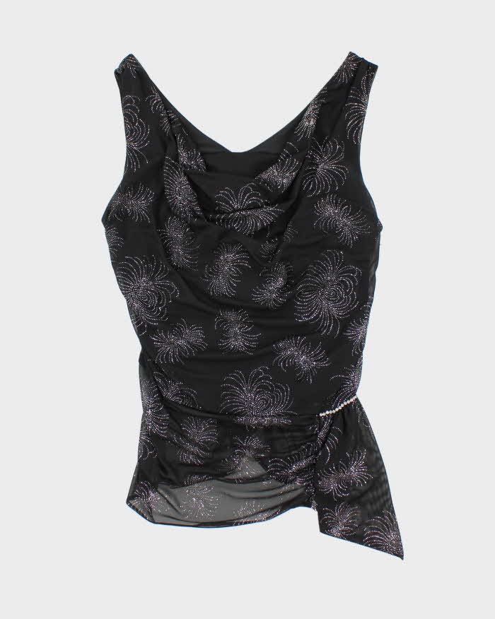 Vintage Y2k 00s Studio 1940 Sparkly Top - M
