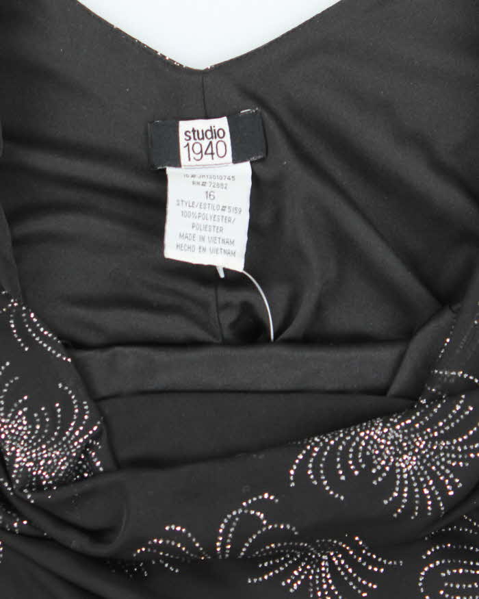 Vintage Y2k 00s Studio 1940 Sparkly Top - M