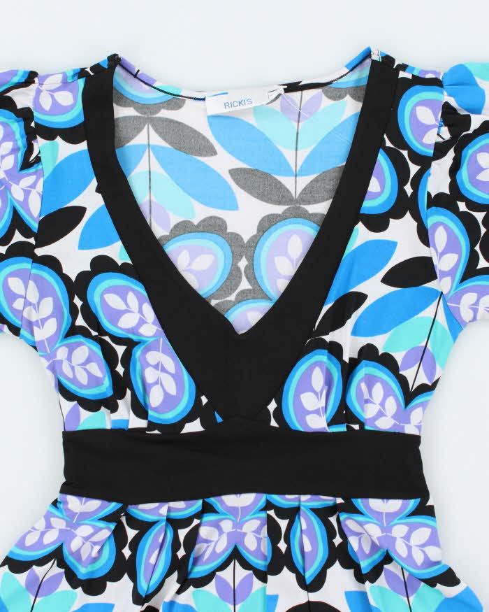 Vintage Y2k 00s Ricki's Floral Blouse - XS