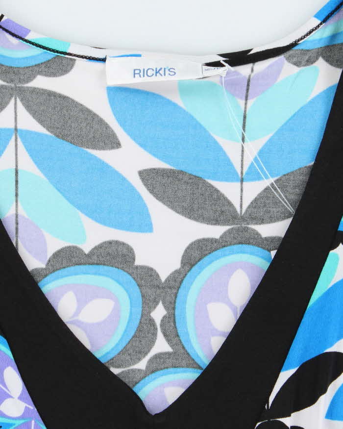 Vintage Y2k 00s Ricki's Floral Blouse - XS