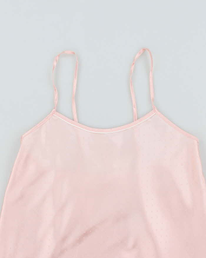 Vintage Y2k 00s Flora Nikrooz Polka Dot Cami - S