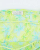 Vintage Y2k 00s La Senza Mesh Floral Cami - M