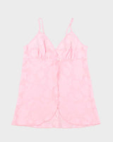 Vintage Y2k 00s Gloria Vanderbilt Sheer Floral Cami - L