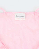 Vintage Y2k 00s Gloria Vanderbilt Sheer Floral Cami - L