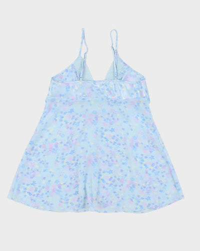 Vintage Y2k 00s Sentiments Mesh Floral Cami - S