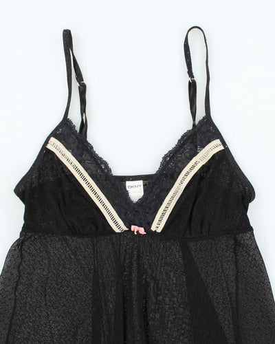 Vintage Y2k 00s DKNY Mesh Cami - S