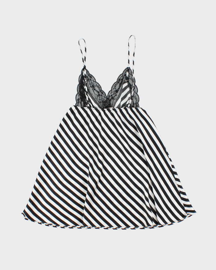 Vintage Y2k 00s Victoria's Secret Stripe Cami - XS