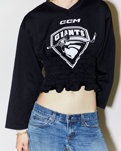 Rokit Originals Rework Sporty Spice Shirring Tee - XS