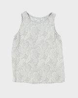 Vintage 90s Mixage Paisley Pattern Top - M