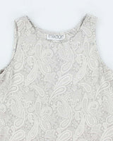 Vintage 90s Mixage Paisley Pattern Top - M