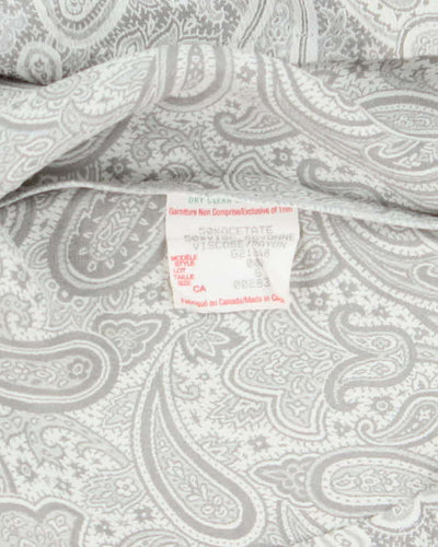 Vintage 90s Mixage Paisley Pattern Top - M