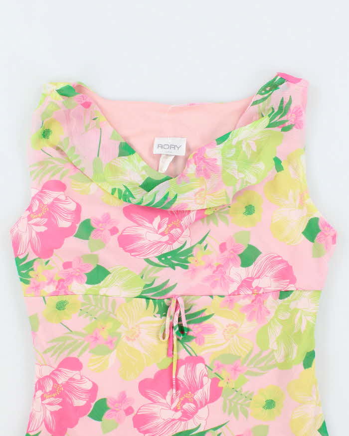 Vintage Y2k 00s Rory Cowl Neck Top - M