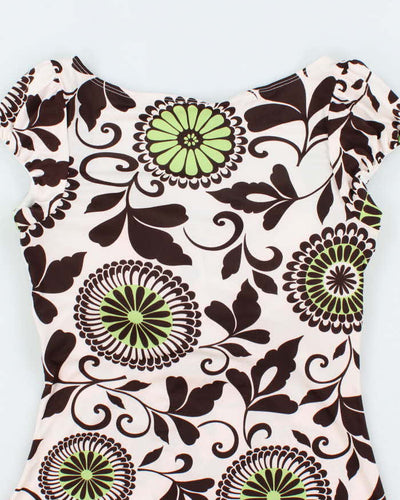 Vintage Y2k 00s Windsor Pattern Top - M