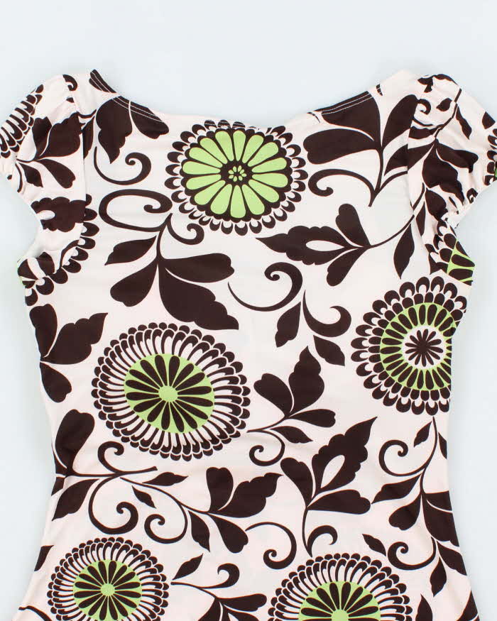 Vintage Y2k 00s Windsor Pattern Top - M