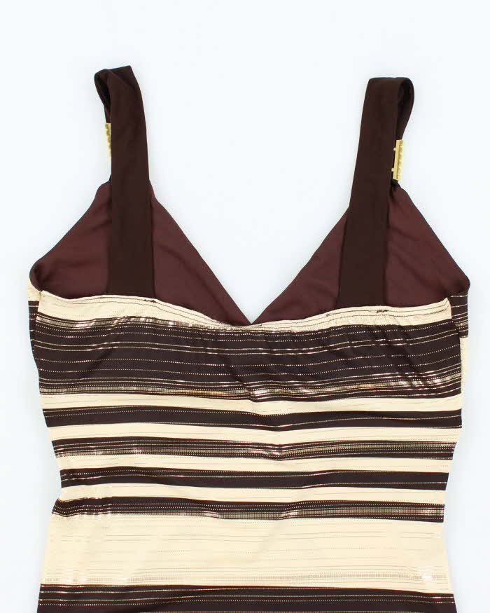Vintage Y2k 00s Gidani Stripe Cami - S