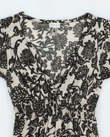 Vintage Y2k 00s Dynamite Mesh Top - S