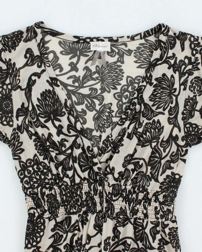 Vintage Y2k 00s Dynamite Mesh Top - S