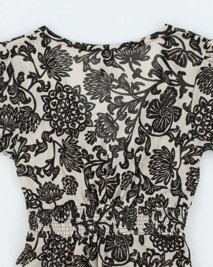 Vintage Y2k 00s Dynamite Mesh Top - S