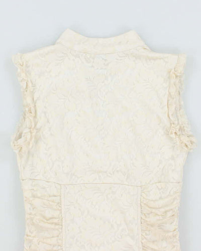 Vintage Y2k 00s XOXO Lace Top - S