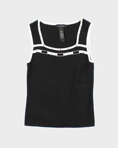 Vintage 90s 00s Cable & Gauge Knit Cami - S