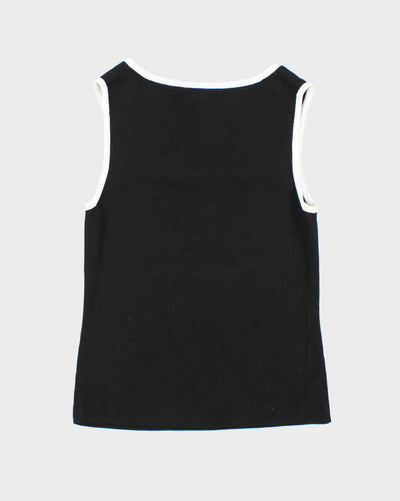 Vintage 90s 00s Cable & Gauge Knit Cami - S