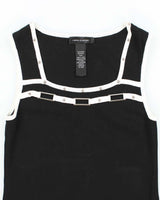 Vintage 90s 00s Cable &amp; Gauge Knit Cami - S