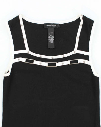 Vintage 90s 00s Cable & Gauge Knit Cami - S