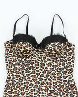 Vintage Y2k 00s Blush Leopard Print Cami - XS