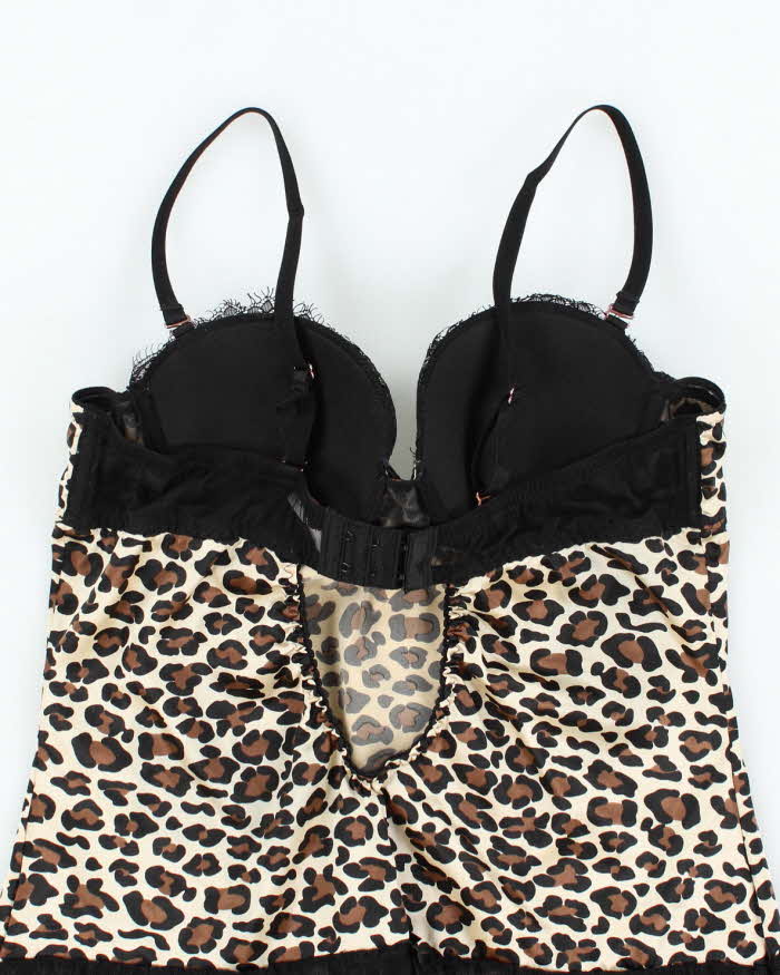 Vintage Y2k 00s Blush Leopard Print Cami - XS
