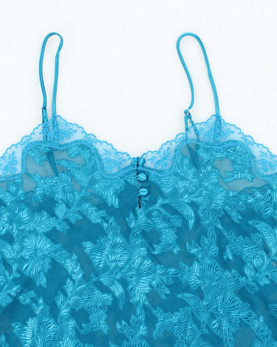 Vintage 90s 00s LA Senza Sheer Cami - L
