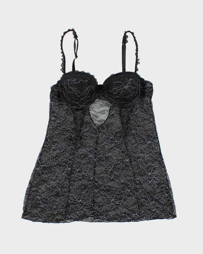 Vintage Y2k 00s Jezebel Lace Cami - S