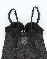 Vintage Y2k 00s Jezebel Lace Cami - S