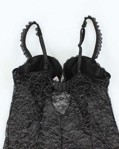 Vintage Y2k 00s Jezebel Lace Cami - S
